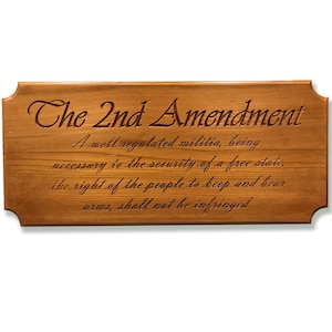 Second Amendment Wall Art
