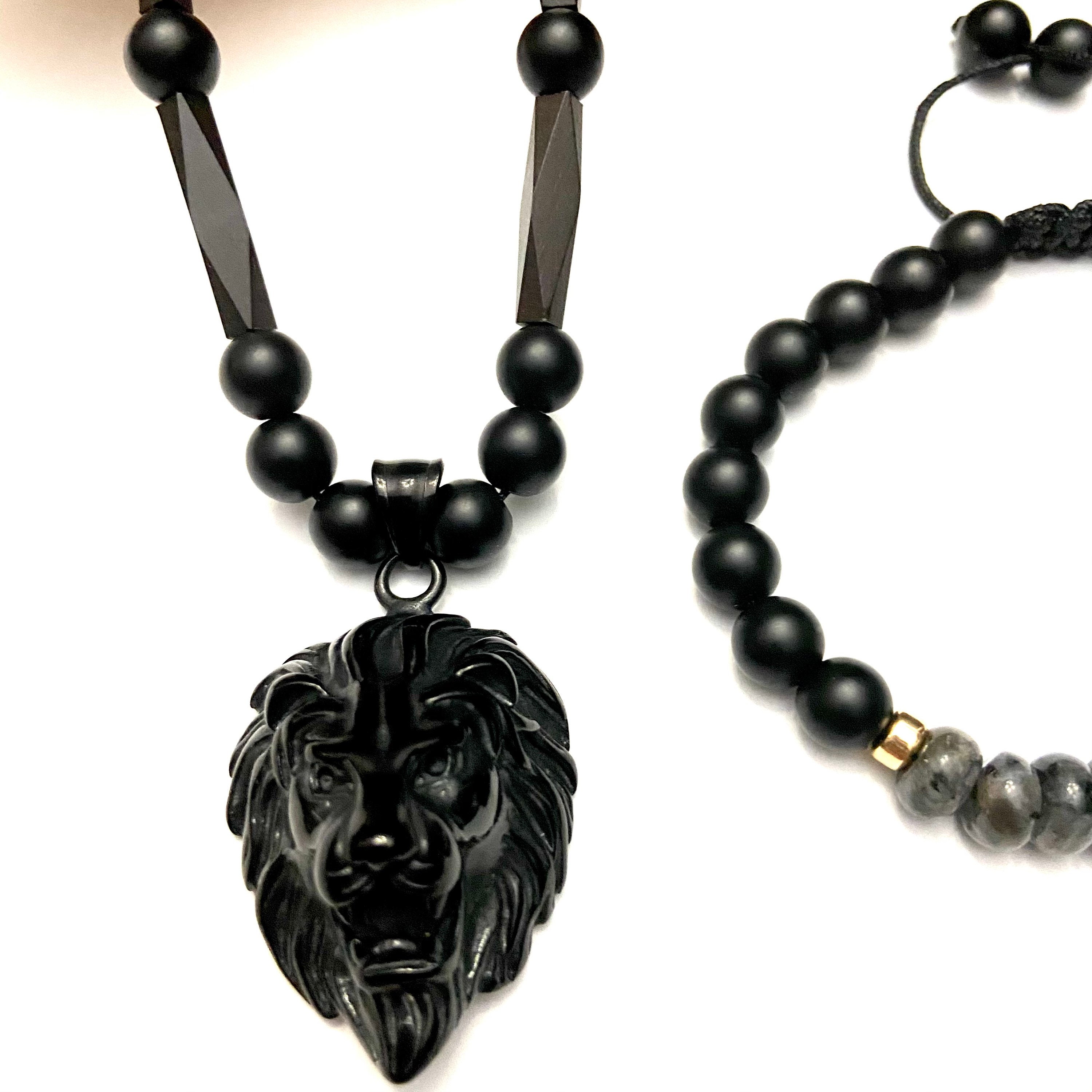 Ensemble Collier Et Bracelet Perles Hématite Et Doré - Bijou élégant | Occasion Très Bon état