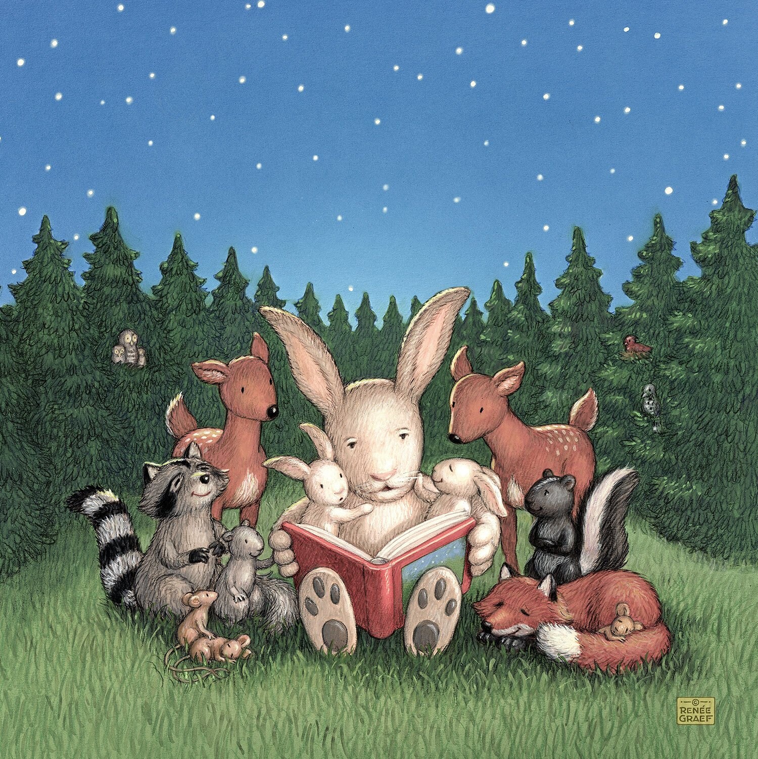 WOODLAND STORYTIME. Bedtime in the Woods. Woodland Animal - Etsy WOODLAND STORYTIME. Bedtime in the Woods. Woodland Animal - Etsy