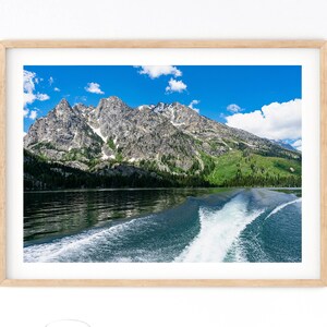 Wach auf Jenny See Grand Teton National Park Digitalfotografie - printable Download