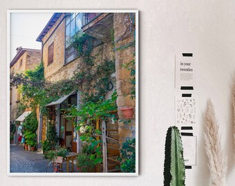 Italian Cobblestone Streets Digital Photograph - Printable Download