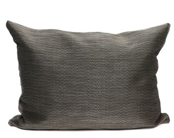 Gable damask pillow cover in stone Gable damask pillow cover in stone
