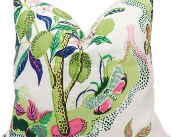 Schumacher Citrus Garden pillow cover in Lime 175762 // Designer pillow // High end pillow // Decorative pillow