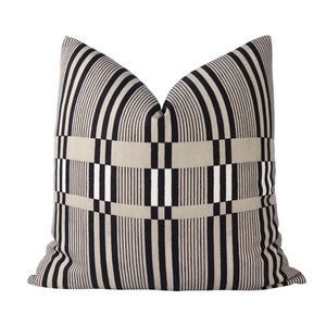 Kelly Wearstler Bandeau OUTDOOR pillow cover in Tawny GWF3746.18.0- on both sides // Designer pillow cover / High end pillow cover