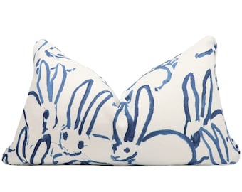 Lee Jofa Hutch Print pillow cover in Navy GWF-3523.50.0 // Designer pillow // High end pillow // Decorative pillow