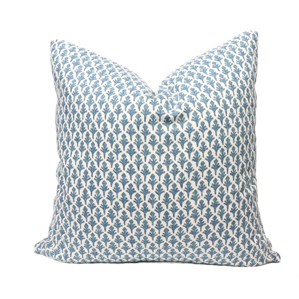 Lacefield Ponce pillow cover in Blueridge - ON BOTH SIDES // Designer pillow // High end pillow // Decorative pillow