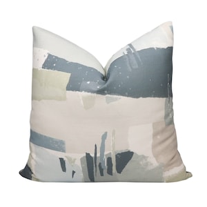 Ready to Ship** Villa Nova Scene pillow cover in Nordic V3429/04 - ON BOTH SIDES // Designer pillow // High end pillow // Decorative pillow