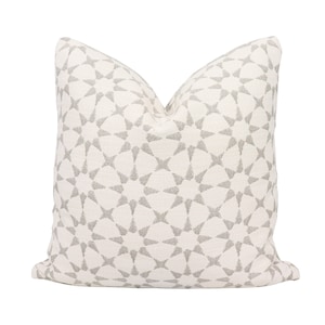 Perennials Star Power OUTDOOR Pillow Cover in Nickel WHITE 764-296 on ...