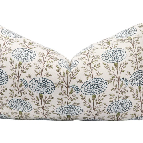 Lisa Fine Samode Pillow Cover in Indigo/oyster SMD/01 on Etsy