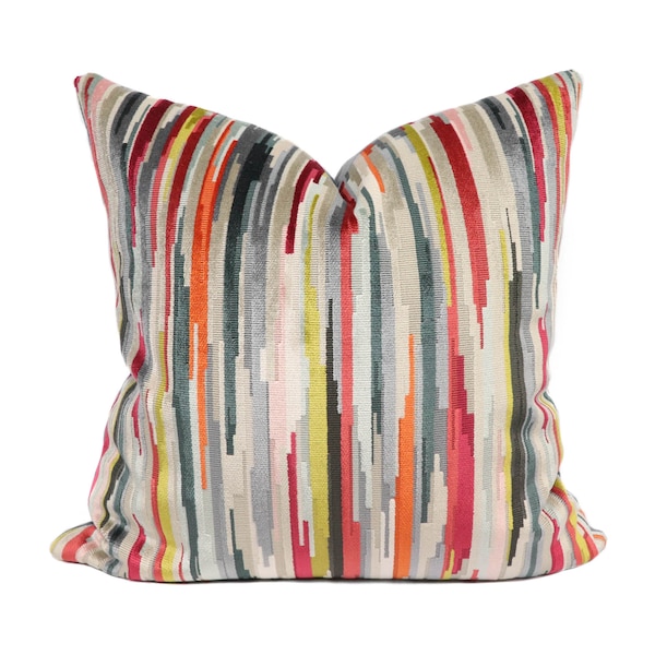 Romo Benito pillow cover in Multi 7803/04 - ON BOTH SIDES // Designer pillow // High end pillow // Decorative pillow.