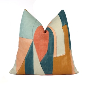 Kelly Wearstler District pillow cover in Apricot GWF-3752.357.0 - Double sided // Designer pillow // High end pillow