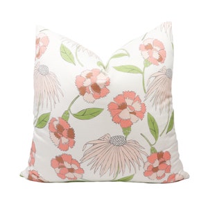 Schumacher Bouquet Toss pillow cover in Fawn 177850 // Designer pillow // High end pillow // Decorative pillow