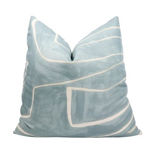 Kelly Wearstler Graffito pillow cover in Deep Sky GWF-3530.15.0 // Designer pillow // High end pillow // Decorative pillow