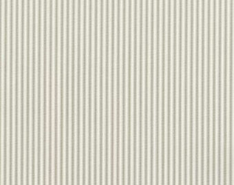 Perennials Ticking Stripe OUTDOOR pillow cover in Dove 805-102 - on both sides // Designer pillow cover // High end pillow cover