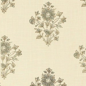 Schumacher Beatrice Bouquet pillow cover in Mineral 173761 // Designer pillow cover // High end pillow cover // Decorative pillow cover