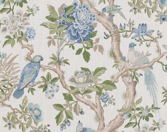 GP & J Baker Eltham pillow cover in Blue BP10948.1.0 // Designer pillow cover // High end pillow cover // Decorative pillow cover