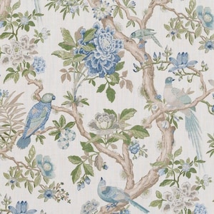 GP & J Baker Eltham pillow cover in Blue BP10948.1.0 // Designer pillow cover // High end pillow cover // Decorative pillow cover