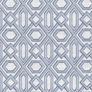 Perennials Diamonds are Forever OUTDOOR pillow cover in Wedgewood 739-348 - on both sides // Designer pillow // High end pillow