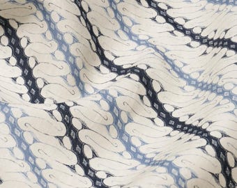 Schumacher Ronnie pillow cover in Blue 182051 - Double sided // Designer Pillow Cover // High end pillow cover // Decorative pillow cover