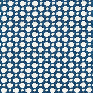 Schumacher Betwixt pillow cover in Indigo/Ivory 65681 // Designer pillow cover // High end pillow cover // Decorative pillow cover