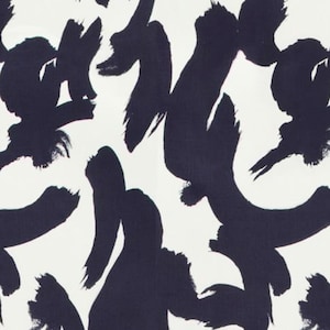 Kooning pillow cover in Navy - ON BOTH SIDES // Designer pillow cover // High end pillow cover // Decorative pillow cover
