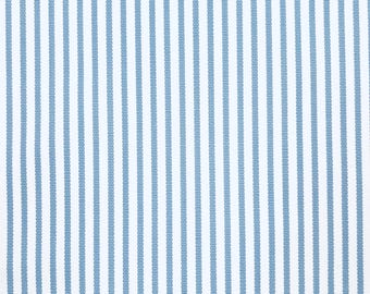 READY TO SHIP Perennials Jake Stripe pillow cover in Baby Blue - Double sided // Designer Pillow Cover // High end pillow cover