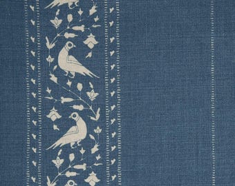 Lisa Fine Baroda II pillow cover in Indigo BRD/01 - Double sided // Designer Pillow Cover // High end pillow cover