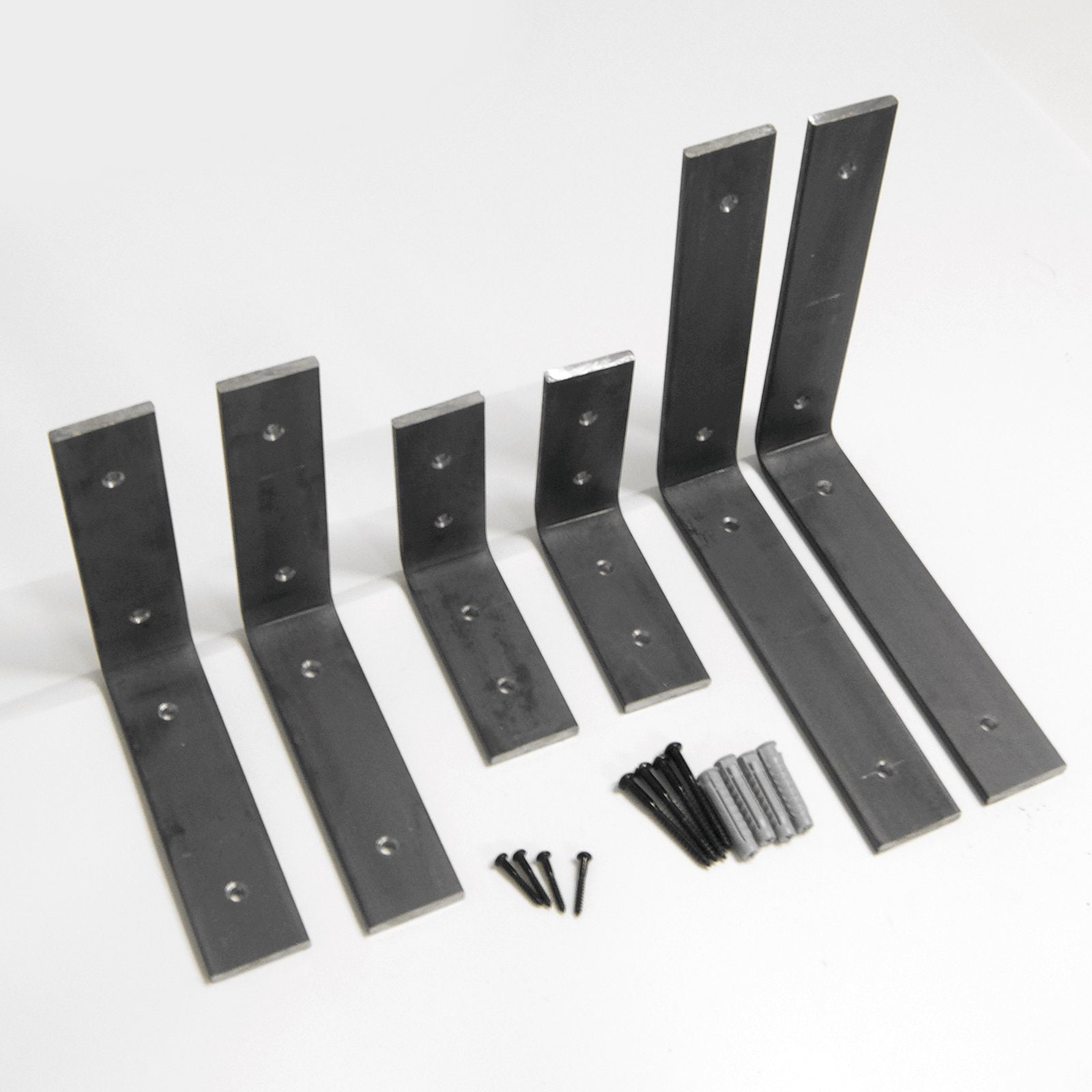 Pair of Handmade Scaffold Board Brackets 100/150/200mm For Etsy