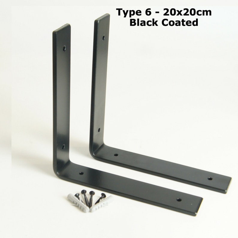 Pair of Handmade Scaffold Board Brackets 100/150/200mm For Etsy