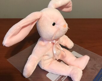 1996....RETIRED..#187 /"TY/" BEANIE BABIES.../"HOPPITY/" D.O.B...APRIL 3