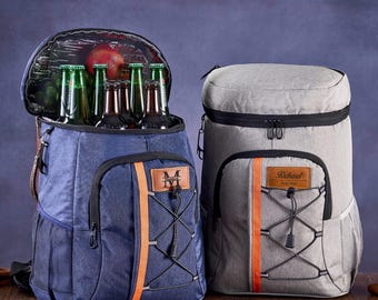 Borsa regalo personalizzata per lo sposo, zaino termico personalizzato, borsa termica per la birra, zaino termico da escursionismo, regalo di Natale per lui