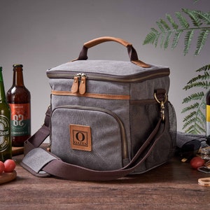 Bolsa térmica para padrinhos, bolsa térmica personalizada, presentes para padrinhos para ele, bolsa térmica para cerveja, refrigerador para ele, presente para o noivo, presente de dia dos pais
