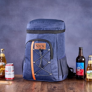 Personalized Groomsmen Cooler Backpack,Insulated Cooler Beer Bag,Custom Cooler Backpack,Hiking Cooler Backpack,Groomsmen Proposal Gift