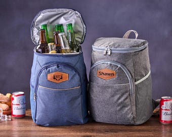 Borsa regalo personalizzata per lo sposo, zaino termico personalizzato, borsa termica per birra, zaino termico da escursionismo, zaino termico per il pranzo