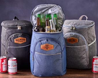 Groomsmen Geschenk, personalisierte Geschenke für Männer, benutzerdefinierte Brautjungfer Kühler, Golf Bierkühler, Lunch Cooler Rucksack, Weihnachtsgeschenke, Kühltasche