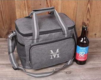 Personalized Groomsmen Cooler Bottle Cooler Monogrammed Cooler Bags Wedding Groomsmen Gifts Wedding Party Gift Valentine's Day Gift