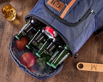 Groomsmen Gift, Personalized Gifts for Men, Custom Bridesmaid Cooler, Golf Beer Cooler, Lunch Cooler Backpack, Christmas Gifts,Insulated Bag