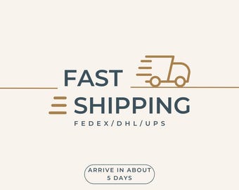 Fast Shipping Service by DHL/UPS/FedEx/TNT