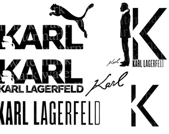 Karl Lagerfeld Cards Etsy