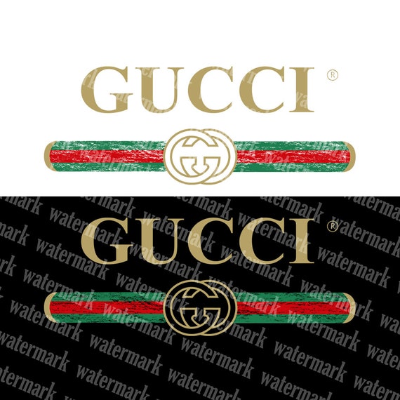 Gucci washed svg Gucci logo Gucci Washed Inspired Logo Vector | Etsy
