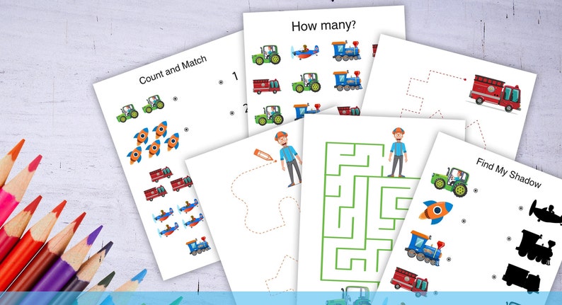 Download 62 Blippi Printables handrawing practice shapes addition | Etsy