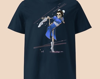 Chun Li combattant squelette - combattant de rue