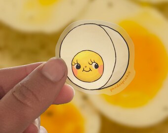 Sticker transparent Little Eggie