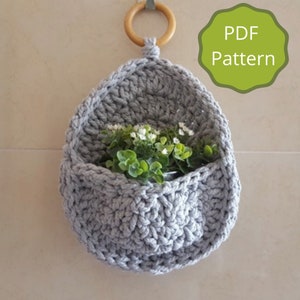 Bolso circular para pendurar plantas/organizador circular