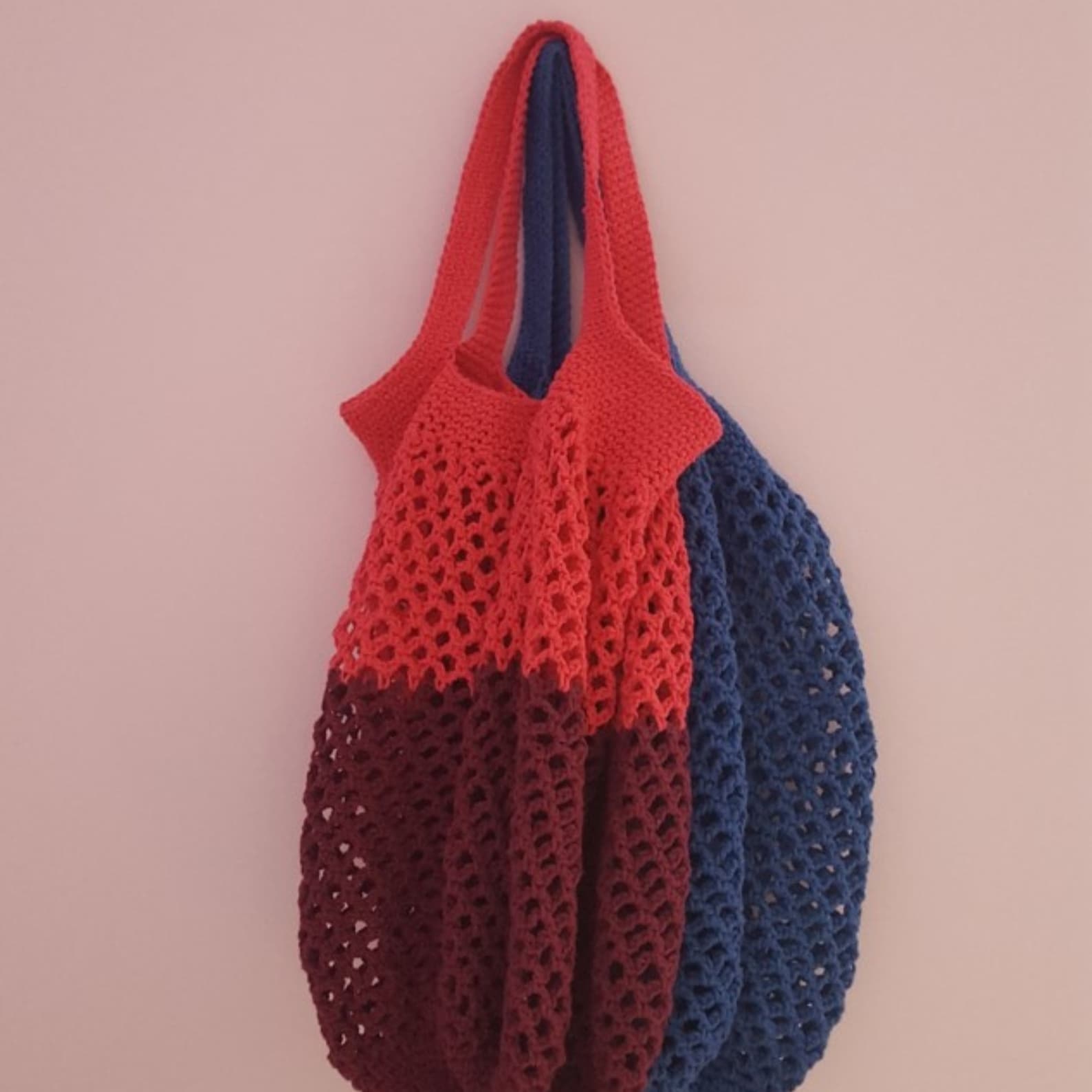 Large Crochet Market Bag Pattern, Crochet Tote Bag, Crochet Grocery Bag