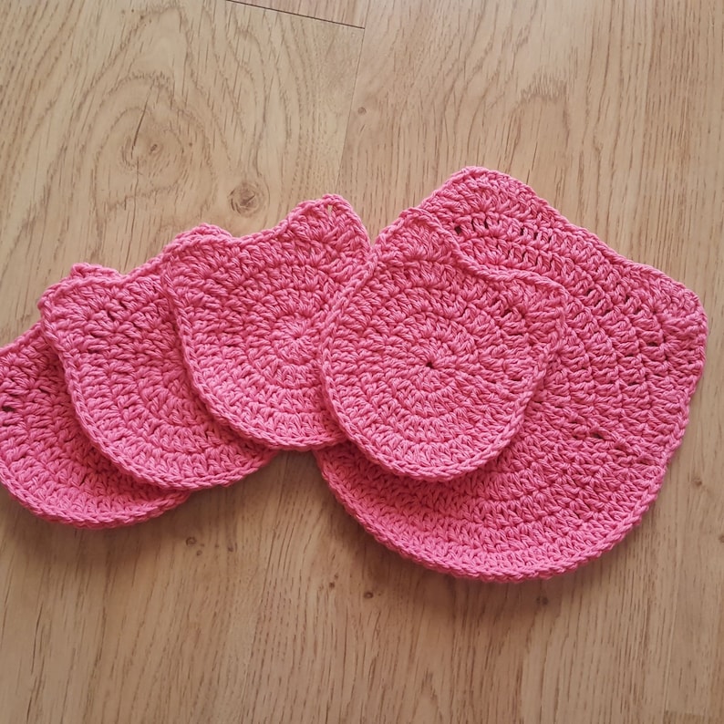 Crochet Cat Face Placemat and Coasters Pdf Pattern Cat - Etsy
