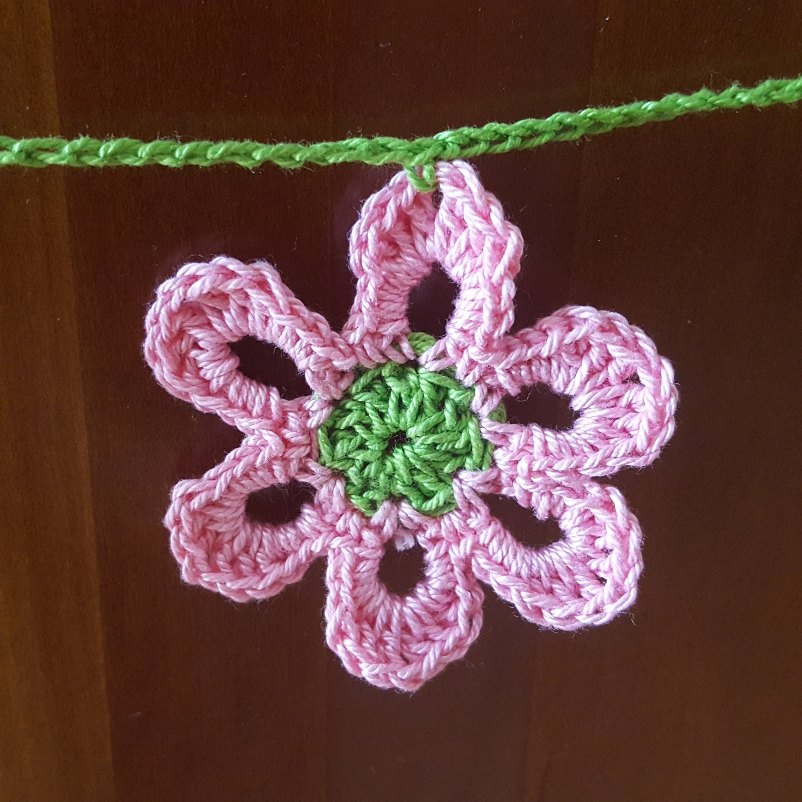 Crochet Flower Garland Pattern Crochet Party Garland Etsy