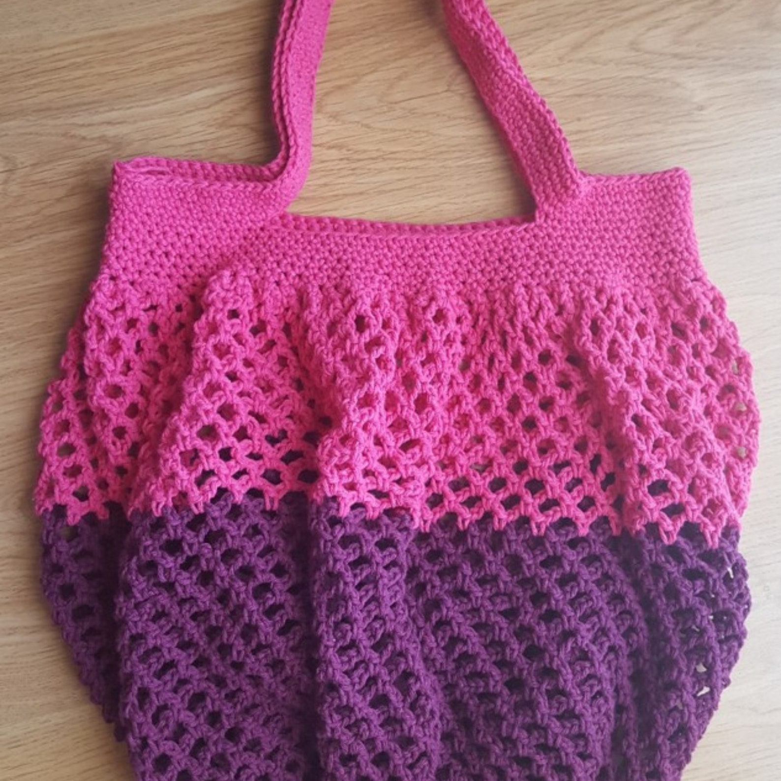 Large Crochet Market Bag Pattern, Crochet Tote Bag, Crochet Grocery Bag