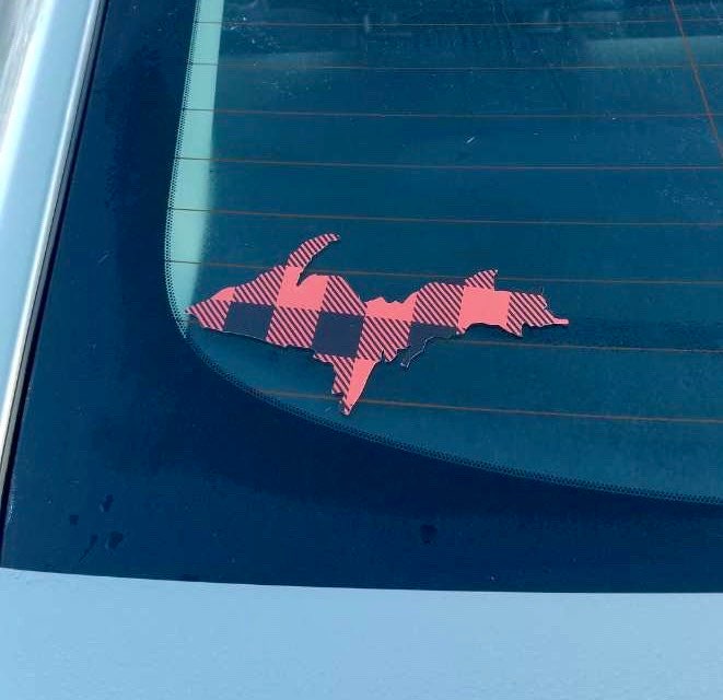 UP Decal Upper Peninsula Decal Michigan Vinyl UP Gifts Etsy