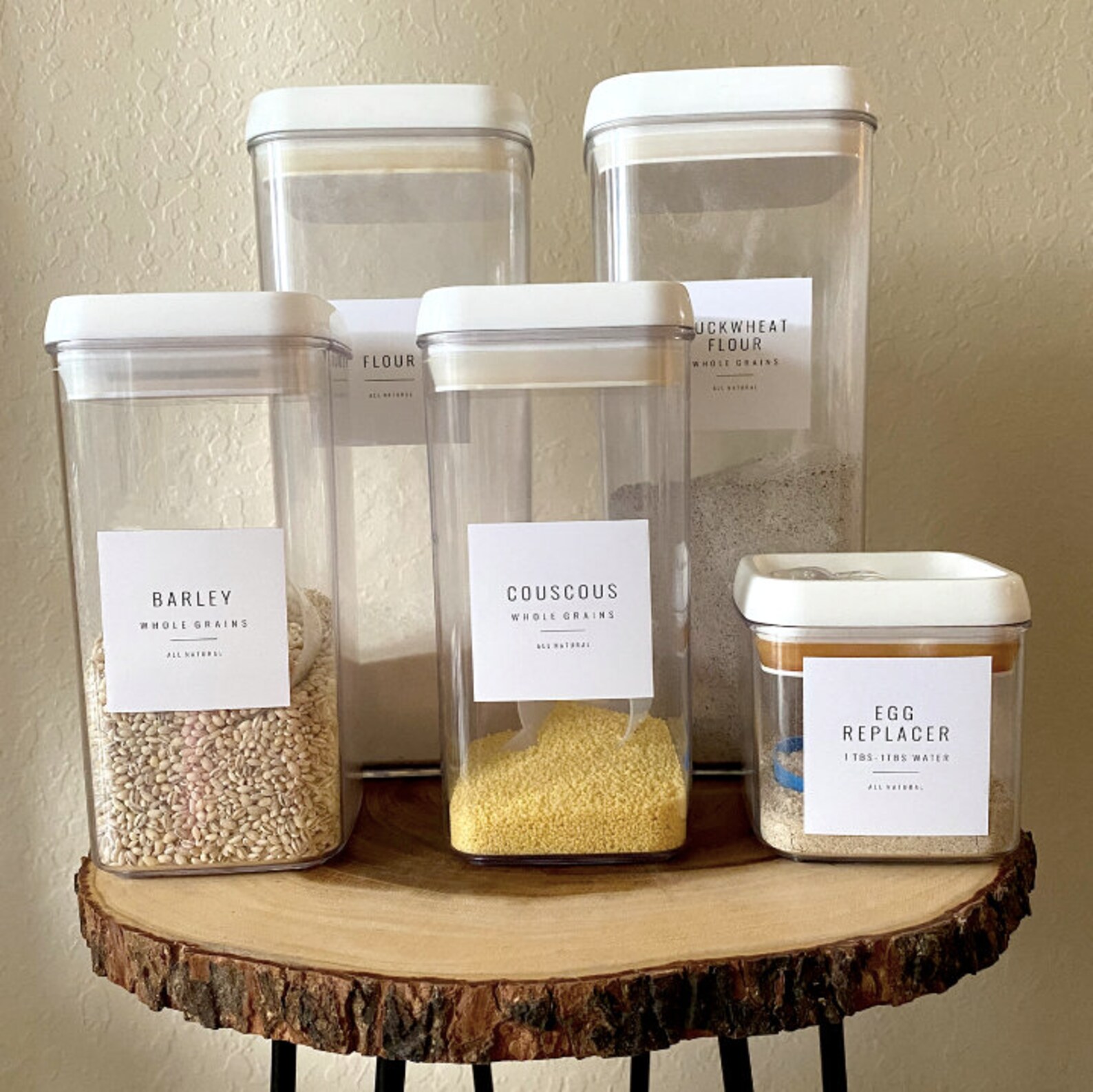 Custom spice jar labels mason jar labels container labels etsy